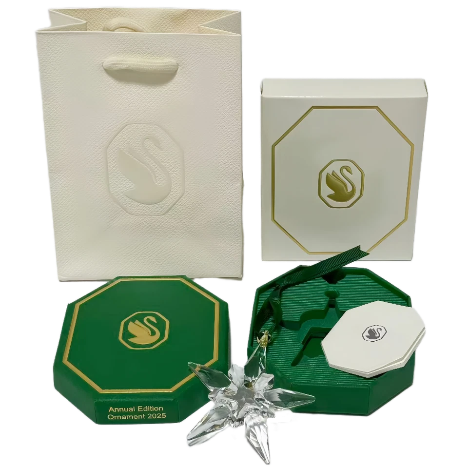 10pcs 2025 Crystal Christmas Edition Decorative Bestseller 5691172 - Image 3 of 4