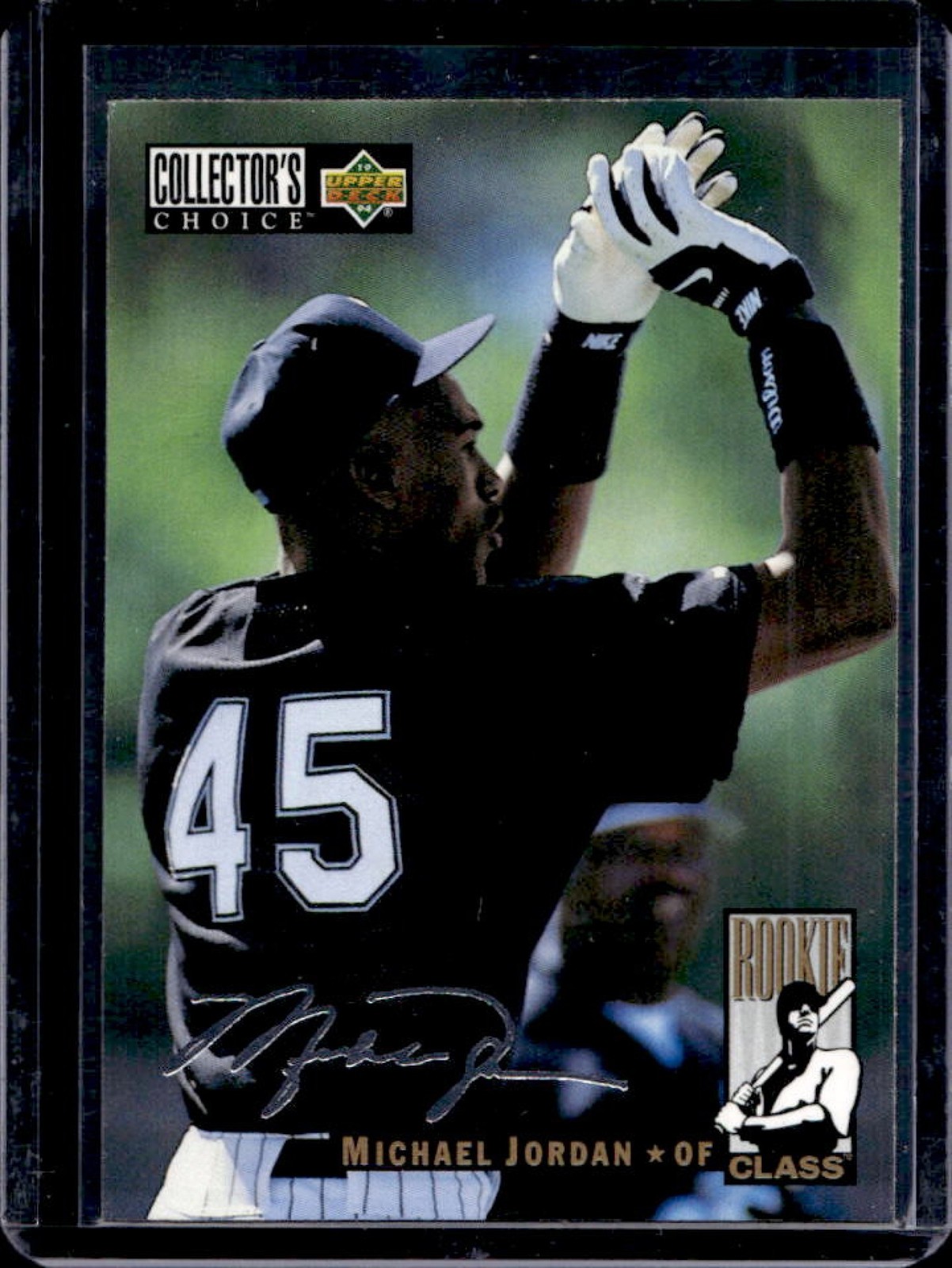 1994 Upper Deck Collector's Choice Michael Jordan Silver Signature RC #661