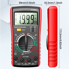 DT9205A Digital Multimeter mit Silikonabdeckung und automatischer Abschaltfunkti