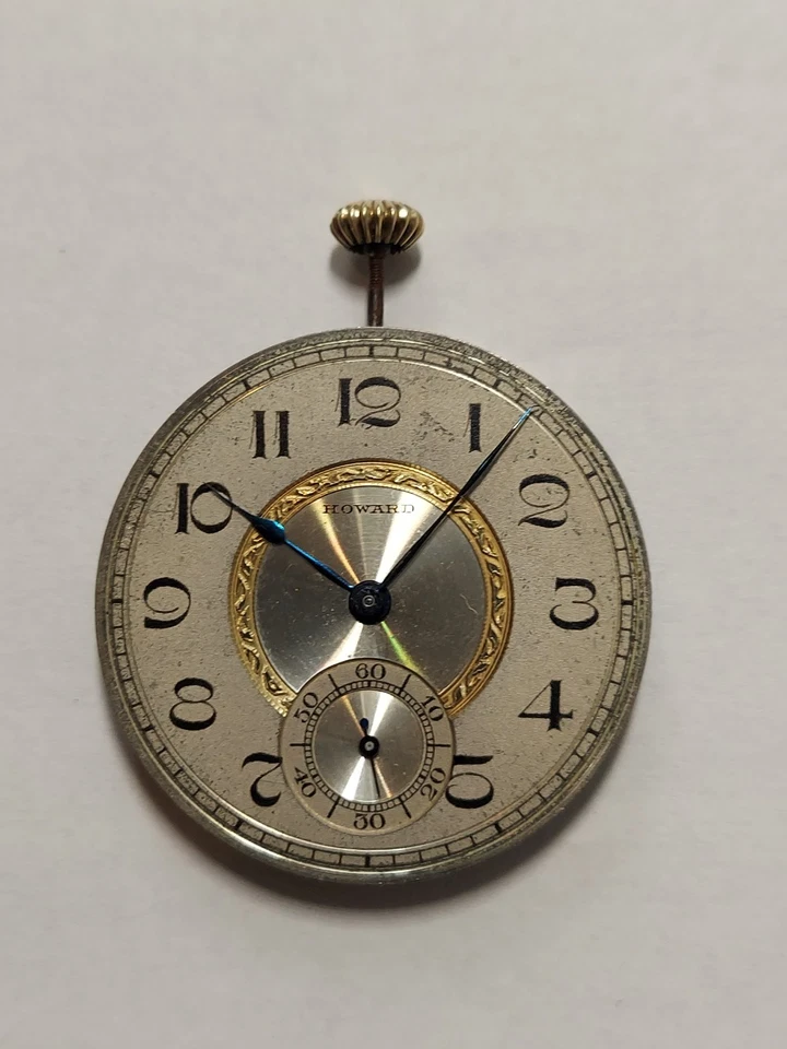 Reloj Bolsillo Howard Movimiento Usa Manual Hombre Foto 2 de 4
