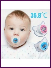 LCD Children's Health Safety Care Nipple Medical Silicone Pacifier Digital