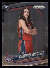 2025 Panini Prizm WNBA Georgia Amoore #103 RC Washington Mystics