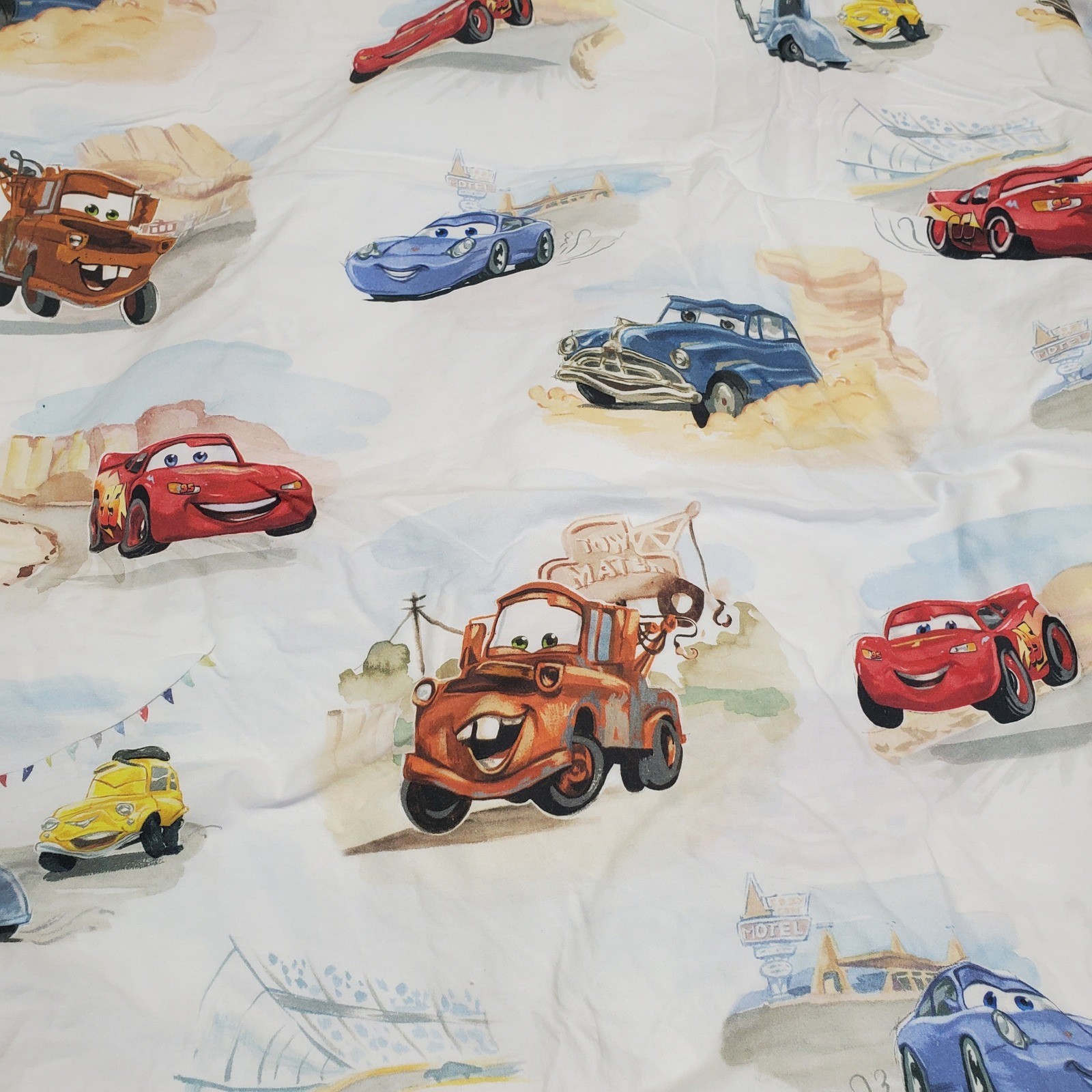 S Lightning Mcqueen Mater Queen Duvet Bedding