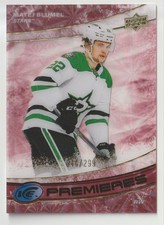 2022-23 UPPER DECK ICE RED - PREMIERES MATEJ BLUMEL ROOKIE 044/299 DALLAS STARS