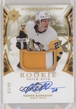 2021-22 Ultimate Collection Rookies 2/99 Kasper Bjorkqvist #167 Patch Auto g8v