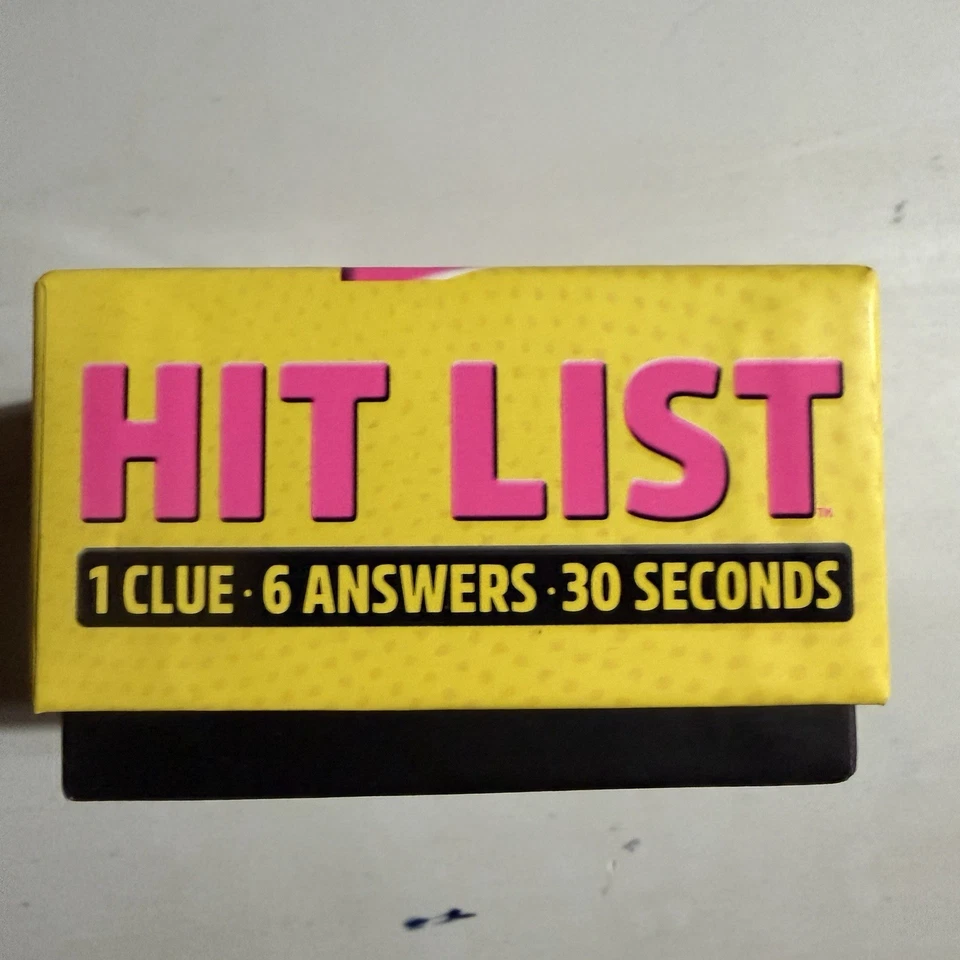 Hit List Card Game Gamewright 1 Clue 6 Answers 30 Seconds - Image 2 of 4