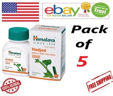 5X HADJOD Himalaya 60 Tabs Each With Long Expiry  Free Shipping