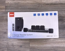 RCA 200 Watt DVD Home Theater System HDMI 1080p Output Model RTD3276H New Sealed
