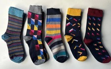 12 Pairs Unisex Assorted Socks Size UK 6  11   Mixed Colours  Patterns