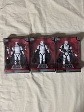 Star Wars: TFA Elite Series Disney Store Excl. First Order Trooper Set Of 3 MIB