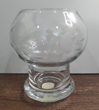 Princess House #055 Crystal Heritage Votive Candle Holder Made In USA 4 Inch S14