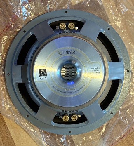 Infinity Kappa Perfect 12.1D 12” Dual-Voice Coil Automotive Subwoofer 4 OHM NEW - Picture 10 of 15
