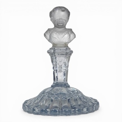 Baccarat Bust of Napoleon II L'aiglon crystal era Le creusot Saint Louis XIXth