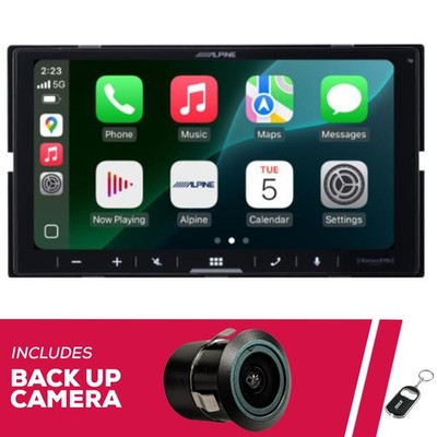 Alpine iLX-W770-M 6.75'' 2-DIN Multimedia Receiver with Back-Up Bullet Camera