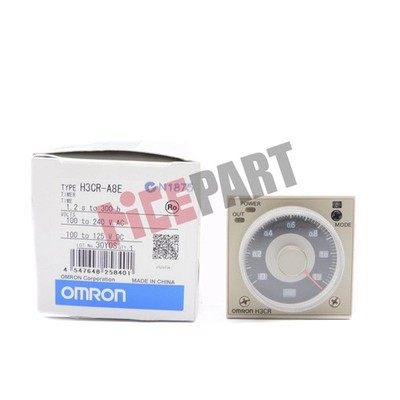 OMRON Timer H3CR-A8E 100-240VAC/100-125VDC NEW