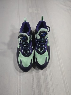 Nike Air Max 270 React Future Swoosh Black Purple Green CT1617-001 Men Size 8.5