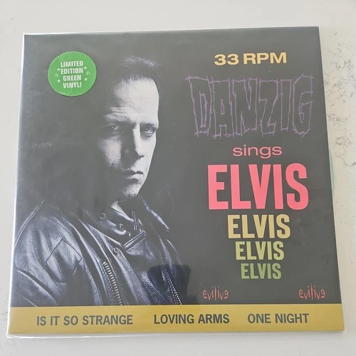 Danzig Sings Elvis Coke Bottle Green Gatefold Vinyl Record LP Misfits