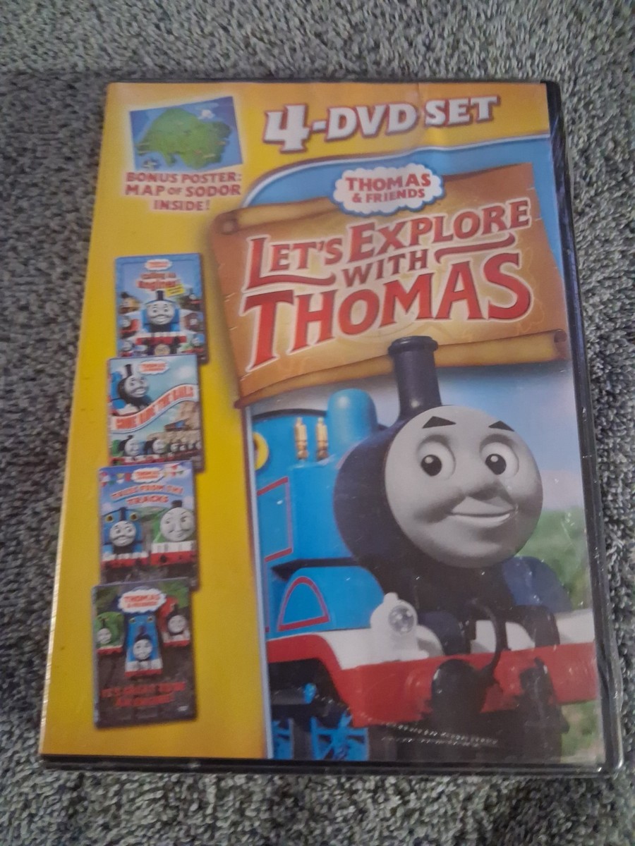 Thomas Friends: Lets Explore with Thomas (DVD, 2012, 4-Disc Set