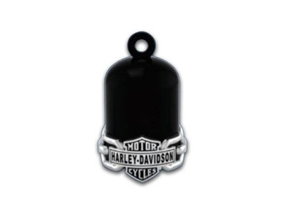 Harley-Davidson RIDE BELL ''Vintage B&S Black Chain'' Glücksglökchen HRB110