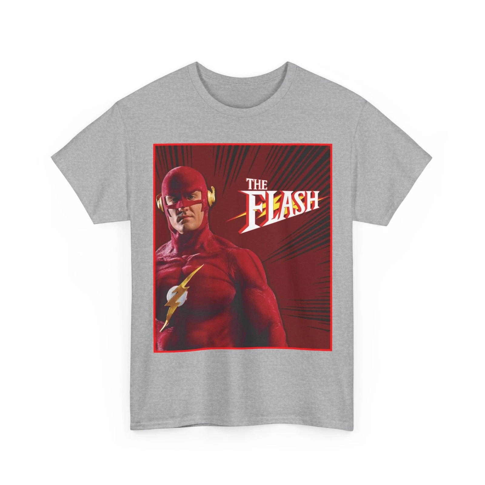 Flash T-Shirt - John Wesley Shipp - DC Comics 1990s TV Series - Barry Allen