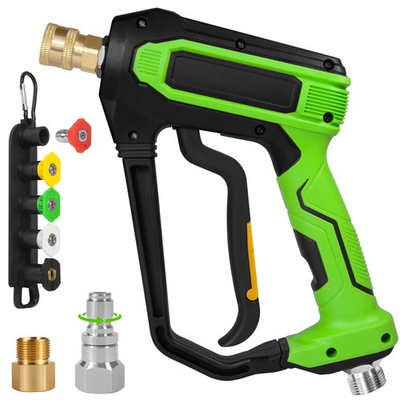#ad Pressure Washer Short Gun 5000 PSI 10.5 GPM High Pressure Washer Gun with ... $39.38