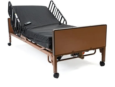 #ad Hospital bed with Protekt 100 Pressure redistribution foam mattress amp; rails $550.00