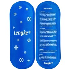 Leng Ke TSA Approved Ice Packs 2 pcs, Upgraded Reusable 6.9*2.7in, 2 Pcs 