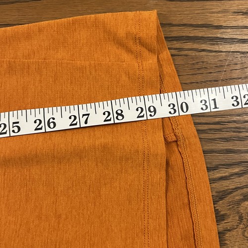 REI Co-Op Shirt Mens XL Tall Orange Tech Long Sleeve Outdoor Performance Stretch - Picture 6 of 6