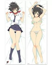 Housse Asuka Dakimakura - uniforme scolaire et bikini design, version...