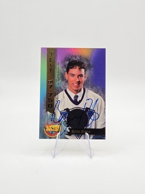 Byron Briske 1994-95 Signature Rookies Authentic Signatures Promos SP #/350 #58