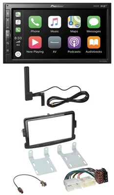 Pioneer USB 2DIN Bluetooth DAB MP3 Autoradio für Dacia Sandero Renault Traffic O - Bild 1 von 4