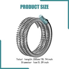 Image of Drain Unblocker Cable, Sink Unblocker Tool, Plumbing Clog Remover, Drain Auger