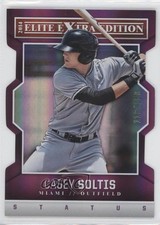 2014 Panini Elite Extra Edition Status Purple Die-Cut /150 Casey Soltis #24 0l2