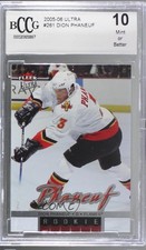 2005-06 Fleer Ultra Rookie Dion Phaneuf #261 BCCG 10 Mint or Better 2d8