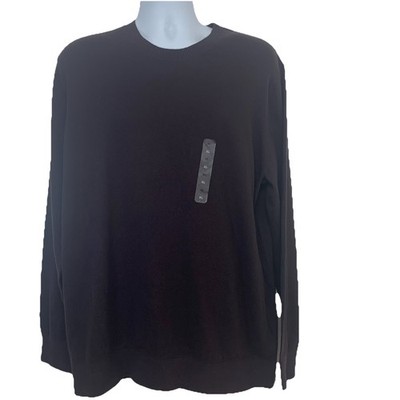 Gap Crew Neck Sweater Men XL Brown 100% Cotton Long Sleeve Casual Work New