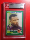 Eric Metcalf Beckett Slabbed Signed Score Rookie Card Authentic