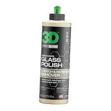 3D Glass Polish – Cerium Oxide Glass Scratch Remover for Car Windows – 