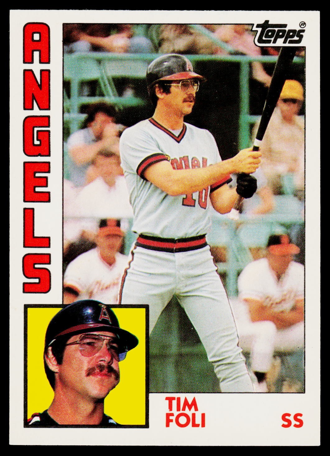 1984 Topps #342 Tim Foli Collector's Edition (Tiffany) - ExMt+