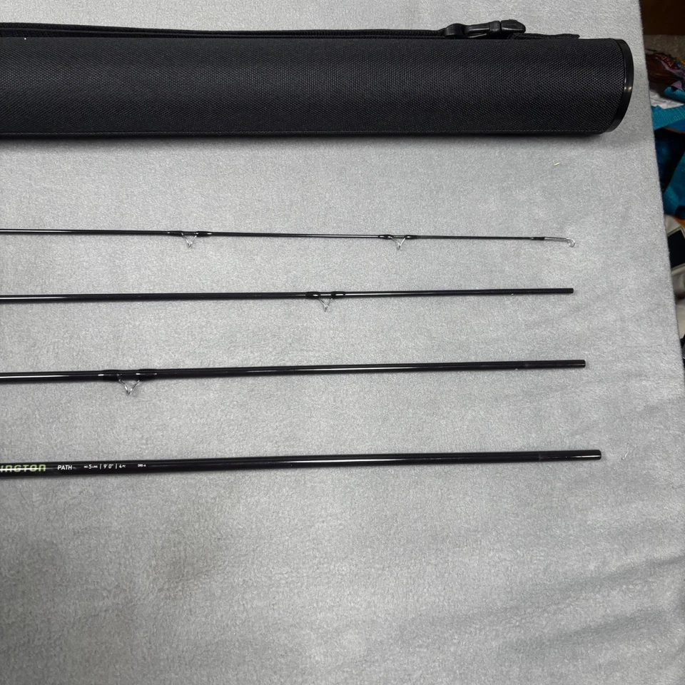 Redington Path Fly Fishing Rod 590-4, Length 9FT, Line 5, 4PC Sage Case - Image 4 of 4
