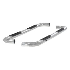 Aries 204009-2 3" Round Stainless Steel Truck Steps Nerf Bars Running Boards