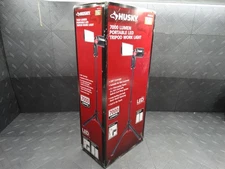 Husky 7000 Lumens Portable Corded LED Work Light with Tripod 1006221711