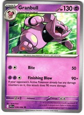 Granbull 38/94 Pokemon ME: Phantasmal Flames 