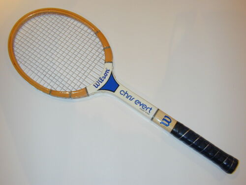 Wilson "Chris Evert" Court Star Vintage Tennis Racquet - Excellent Mint+ Evert - Picture 6 of 12