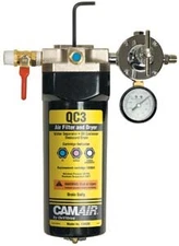 DeVilbiss QC3 Air Filter and Dryer 3 Stage Filtering Regulator & Gauge 130525 