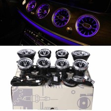 64 Farben Front Air Vent LED Umgebungslicht f&uuml;r Mercedes-Benz W213 S213 16-24