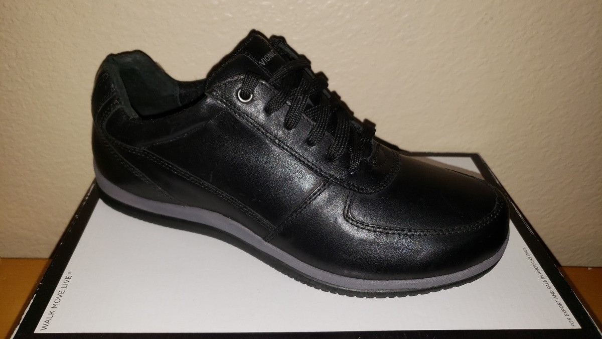 $150 NEW Mens 8D Vionic Branxton Lace-Up Casual Shoes Black  display picture 1