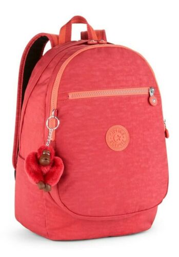 Kipling CLAS CHALLENGER Medium Backpack - Punch Pink C RRP £79 - Picture 1 of 3