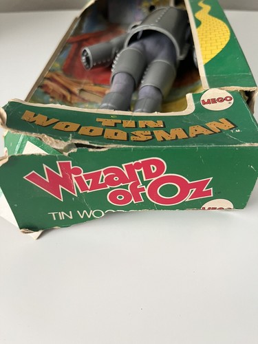 Modellino giocattolo vintage 1974 MEGO Wizard Of Oz Tin Woodsman Man con scatola - Foto 7 di 7