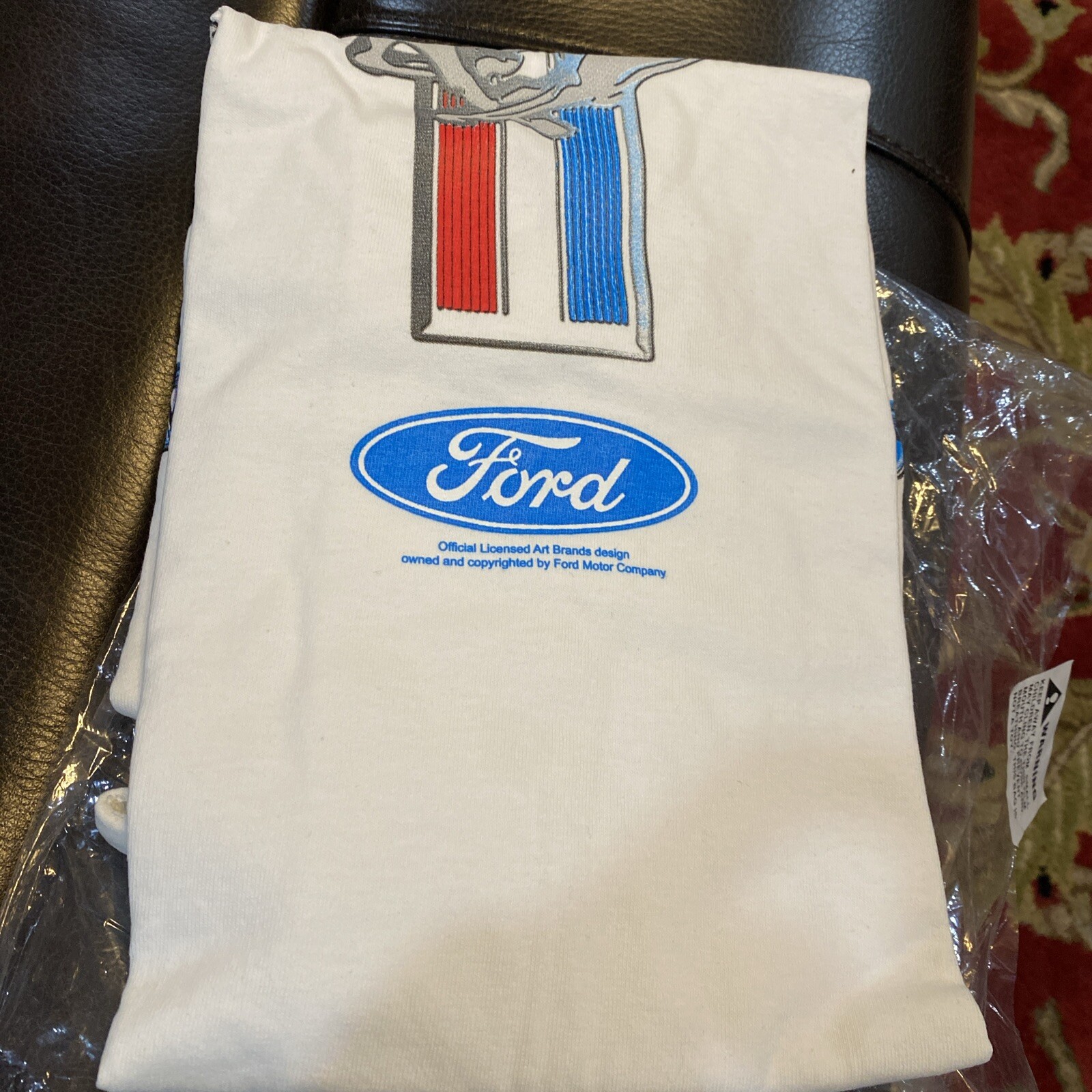 T shirt uomo Ford Mustang mustang pony tri bar maglietta ford shirt Medium