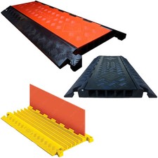 General Purpose Linebacker 5 Channel Cable Protector - Orange, Black, Yellow